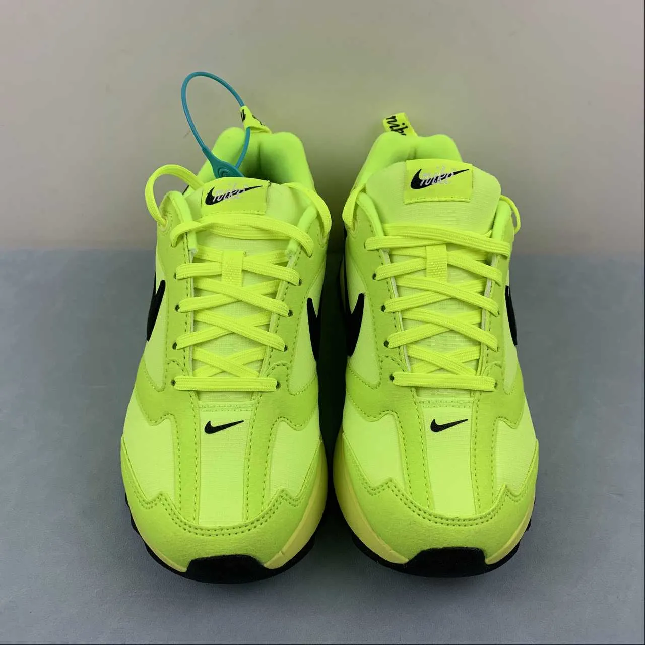 Air Max Dawn Green Black DV2227-300 running in a ditch area shoes mountain - runner