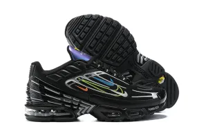 field sports shoes Breathable mesh Air Max Plus 3 Black Multi Color Swooshes DN6994-001