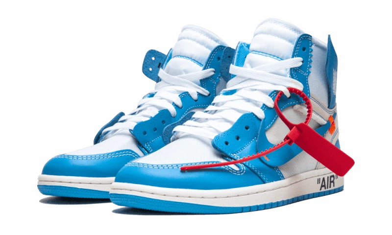 Air Jordan 1 Retro High Off-White University Blue Non Restrictive Fit