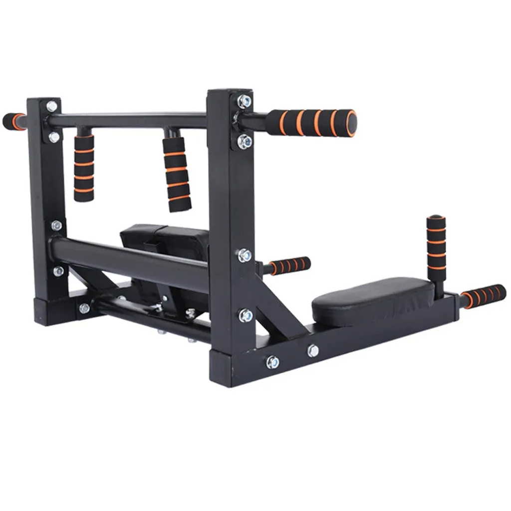 Pull Up Bar Wall Mounted Multifunctional Chin Up Bar