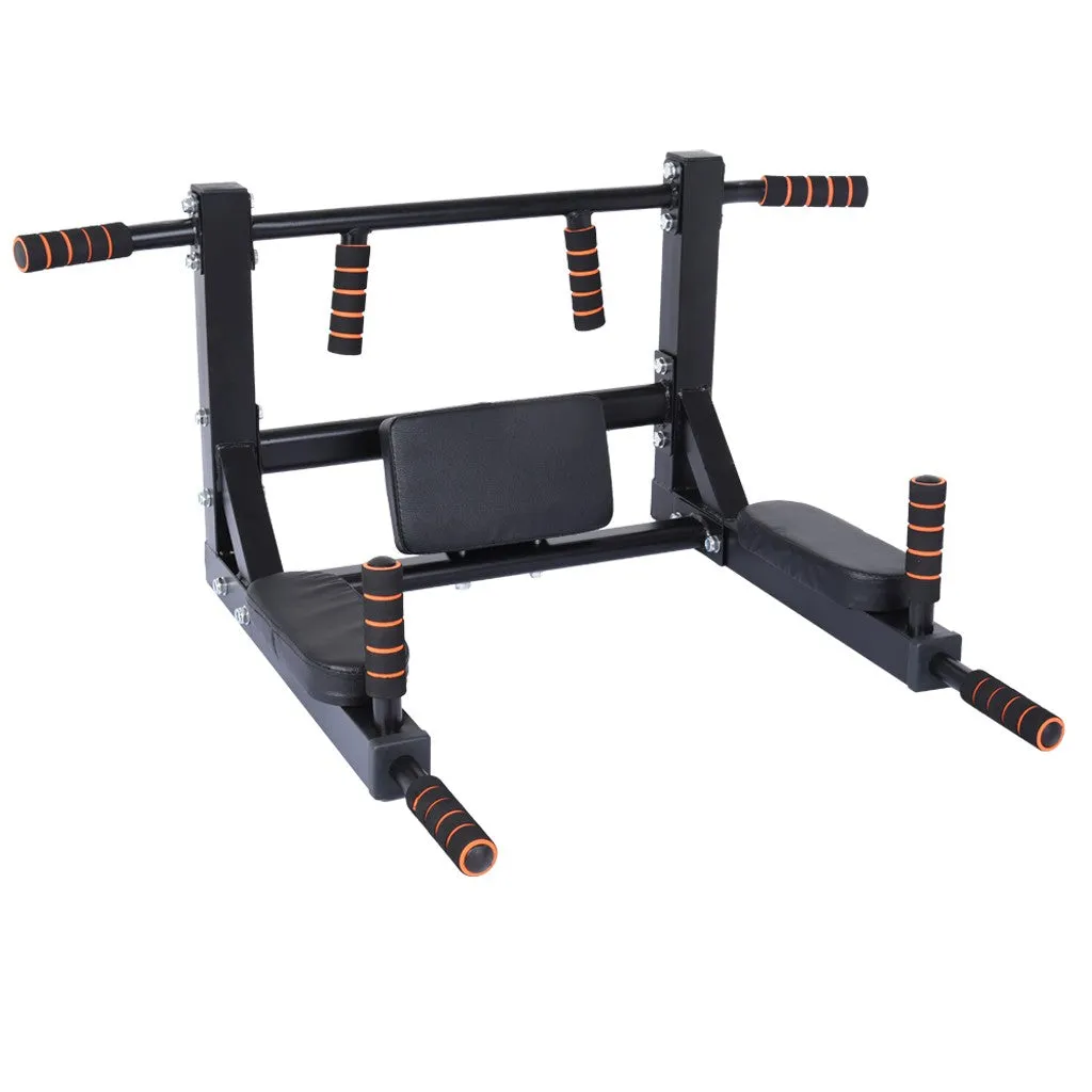Pull Up Bar Wall Mounted Multifunctional Chin Up Bar