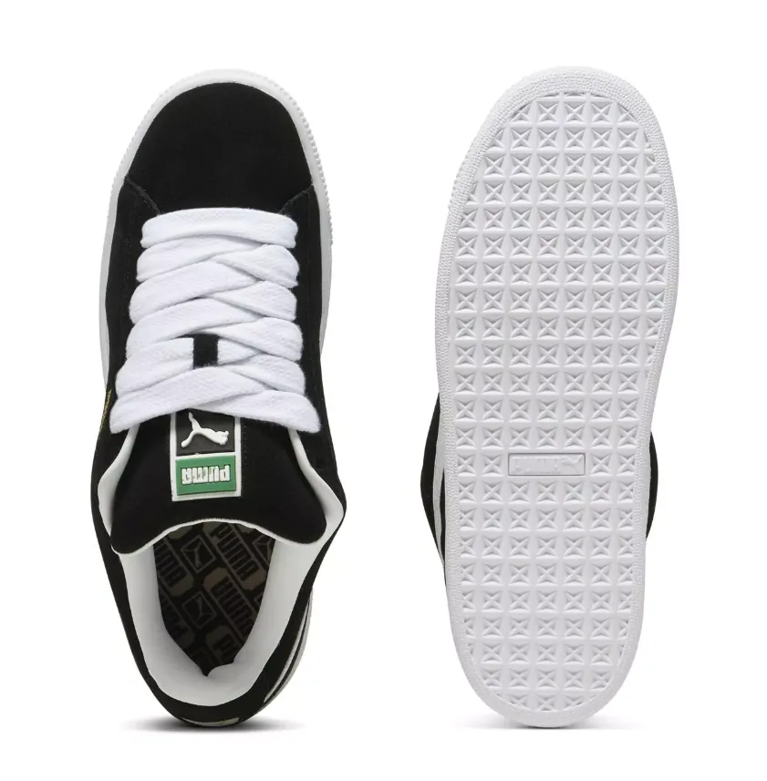 PUMA Suede XL 395205 02 Black White Unisex (LF)