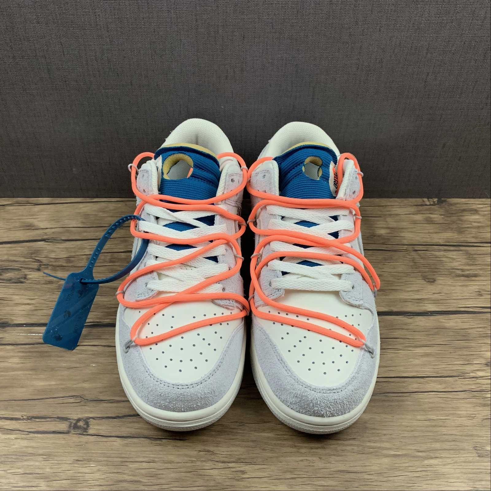 Natural Walk Trainer Shoes Dunk Low X Off-White 'Lote 19 de 50' DJ0950 119