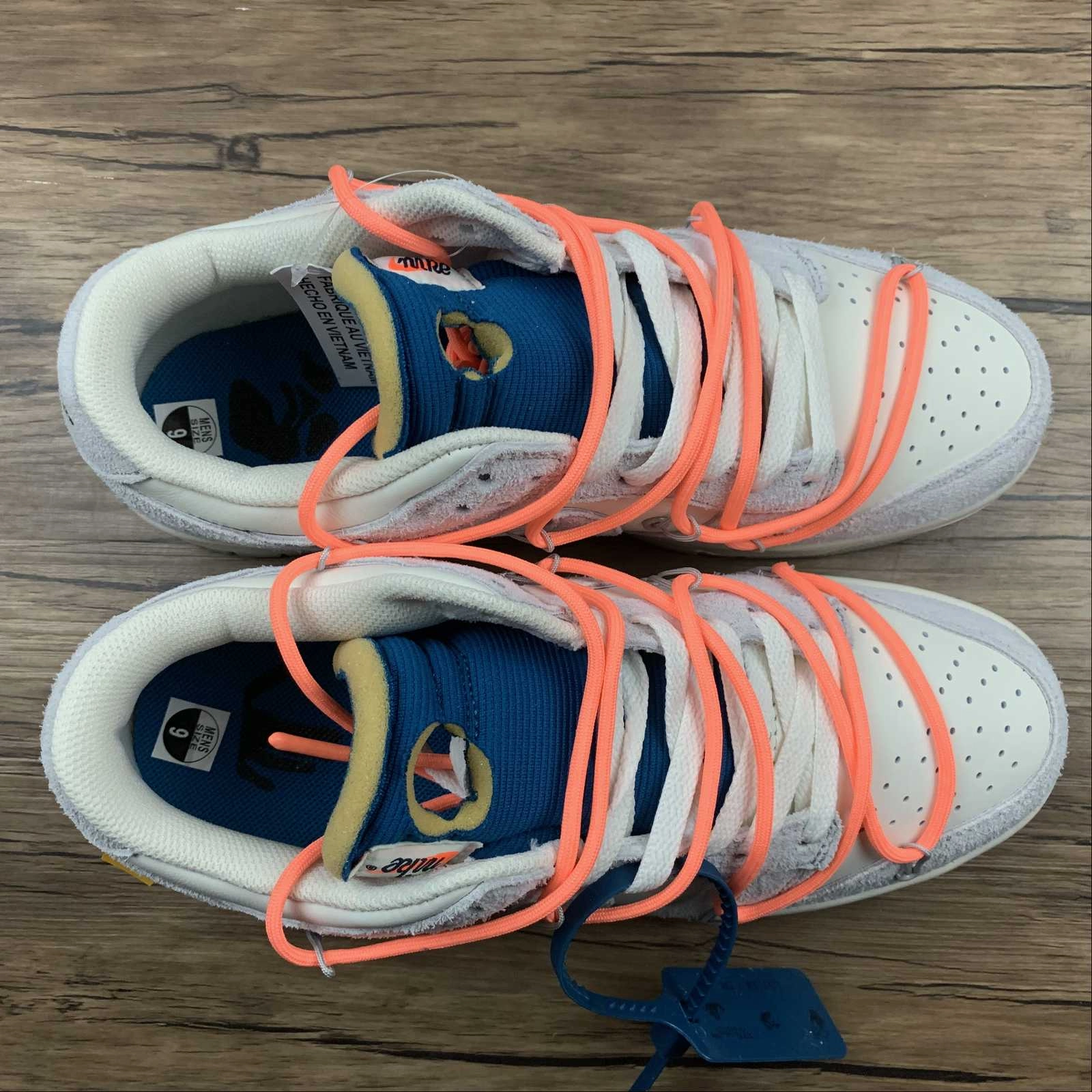 Temperature Regulating Lining Dunk Low X Off-White 'Lote 19 de 50' DJ0950 119