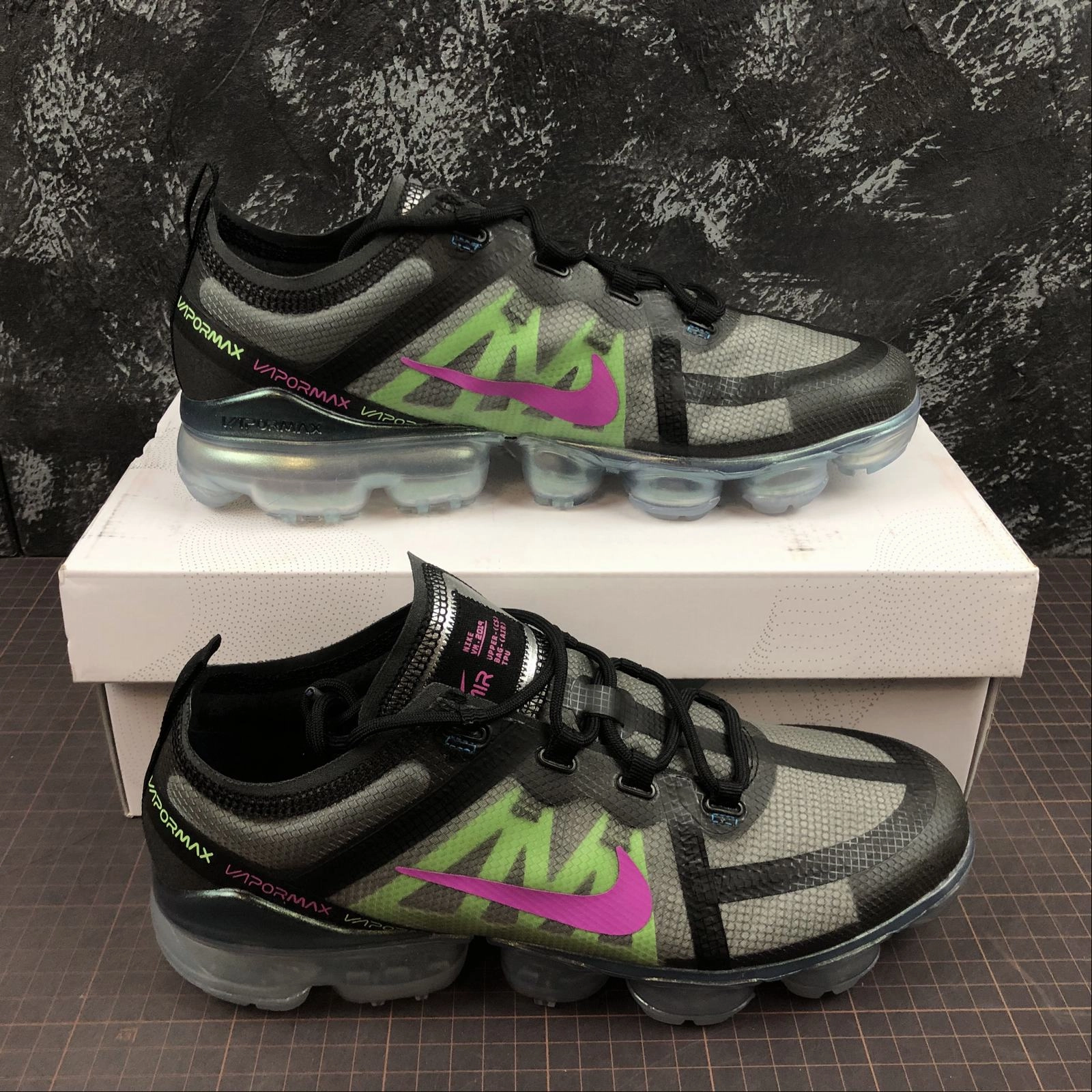 Quick Dry Insole Air VaporMax 2019 Premium Active Black Fuchsia Photo Blue AT6810-001