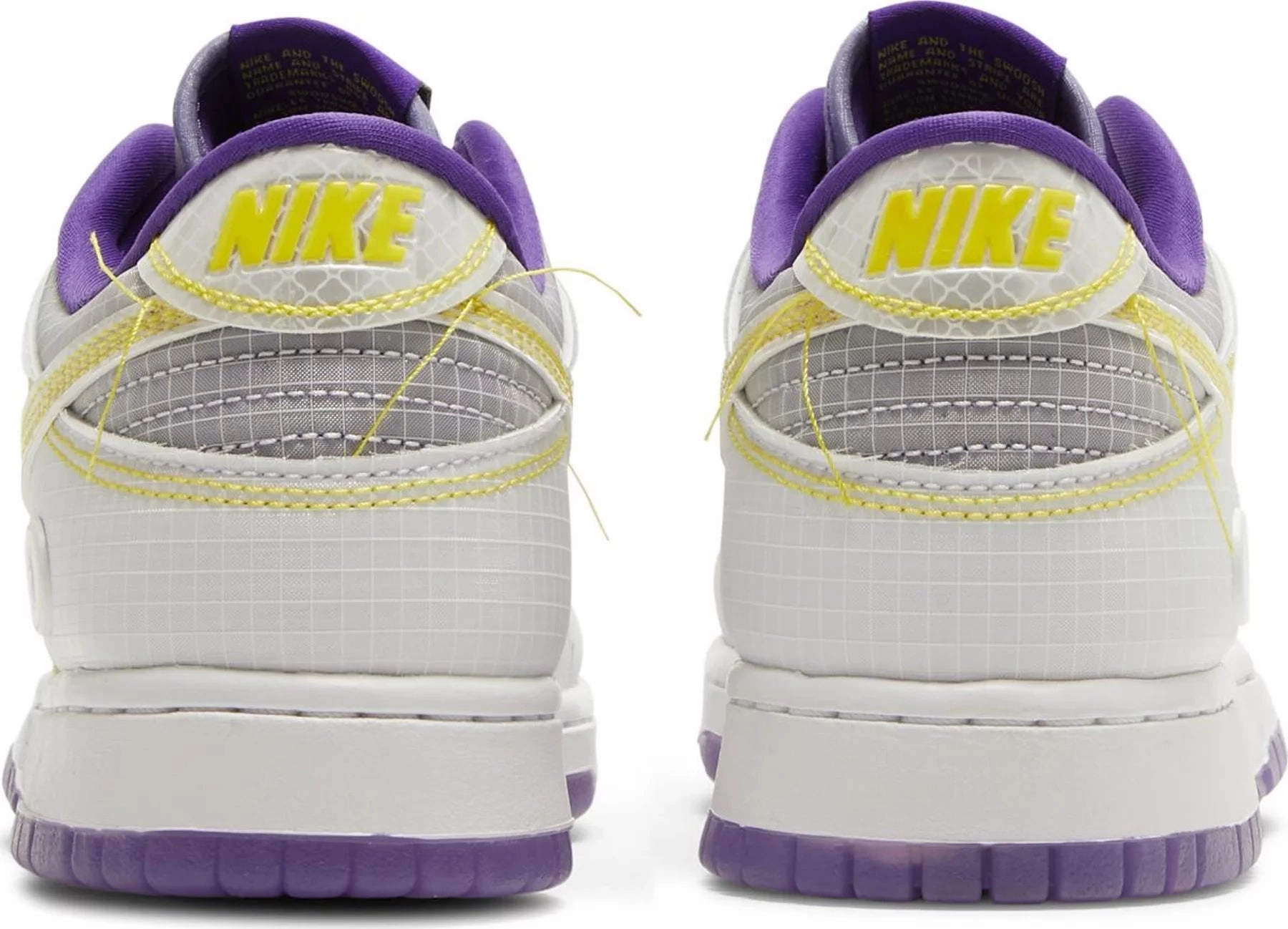 Nike Dunk Low x Union Passport Pack Court Purple Kevlar Reinforced Thread