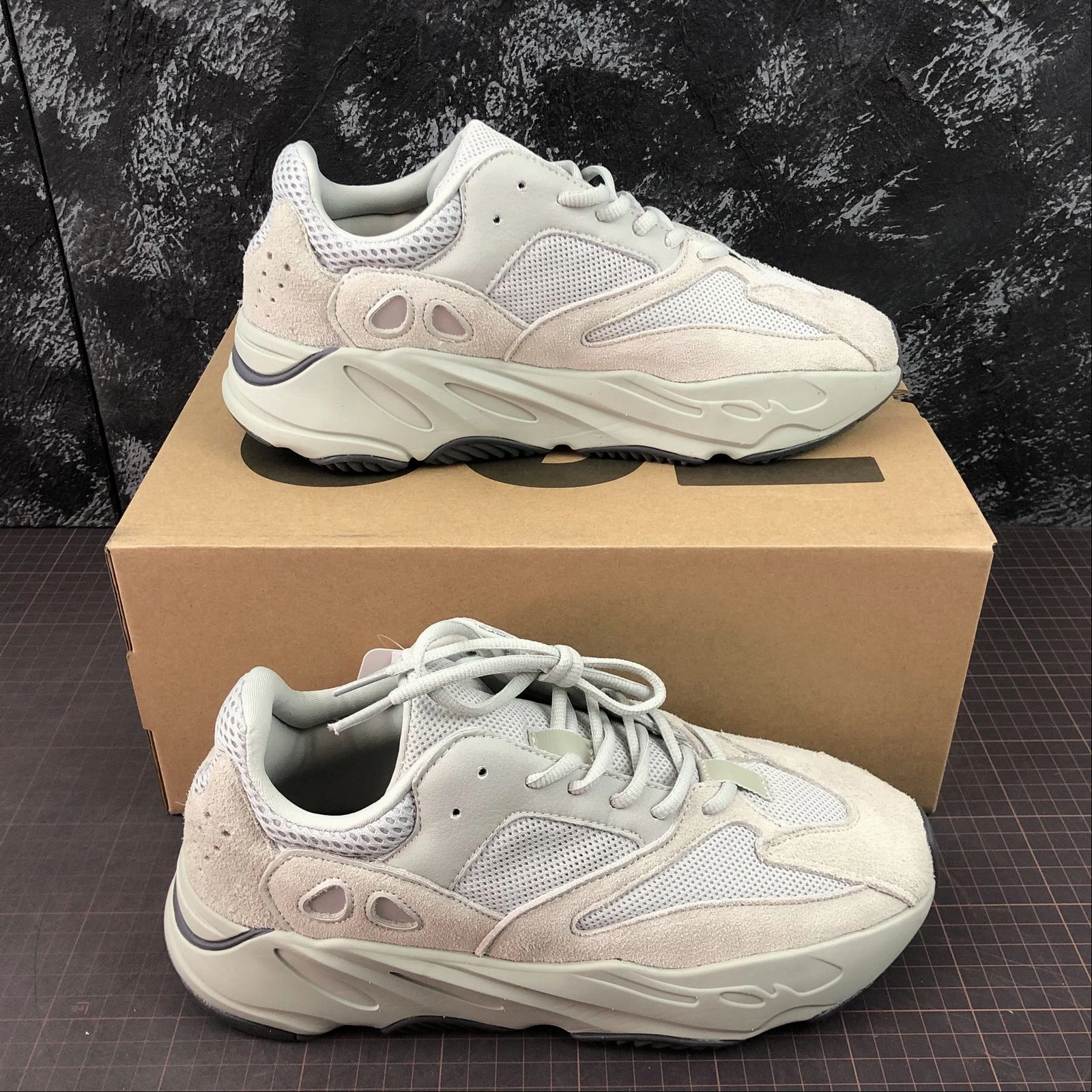 Adidas Yeezy Boost 700 Grey Blue EG7487 Speed Performance Fit stress - relief running shoe motivation