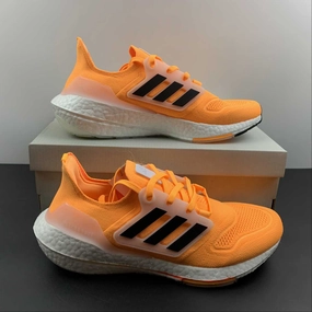 Smart Stylewear Push Forward Adidas UltraBoost 22 Vibrant Orange Black Milk HR1029
