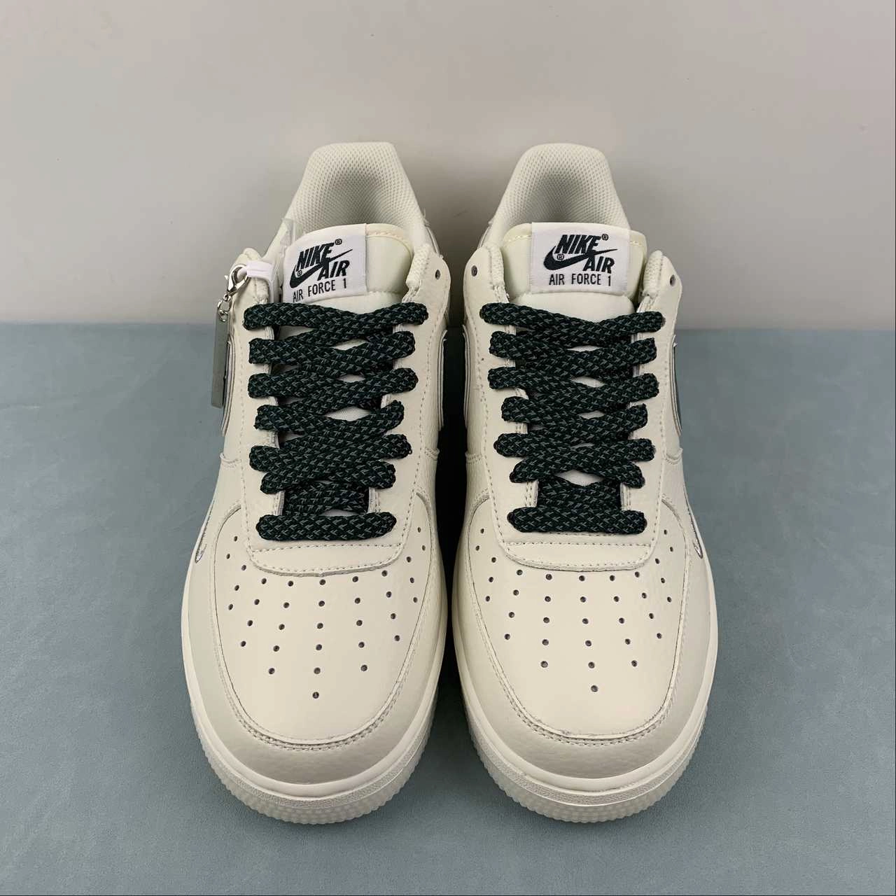 Foot Care Air Force 1 07 Low Rice Dark White Green Silver JJ0253-002