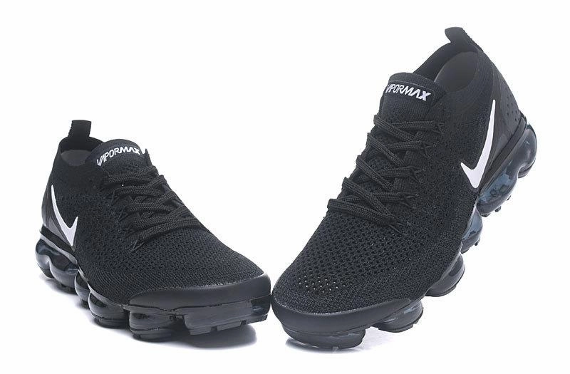 Air VaporMax Flyknit 2.0 Black 942842-001 Flexible Soles
