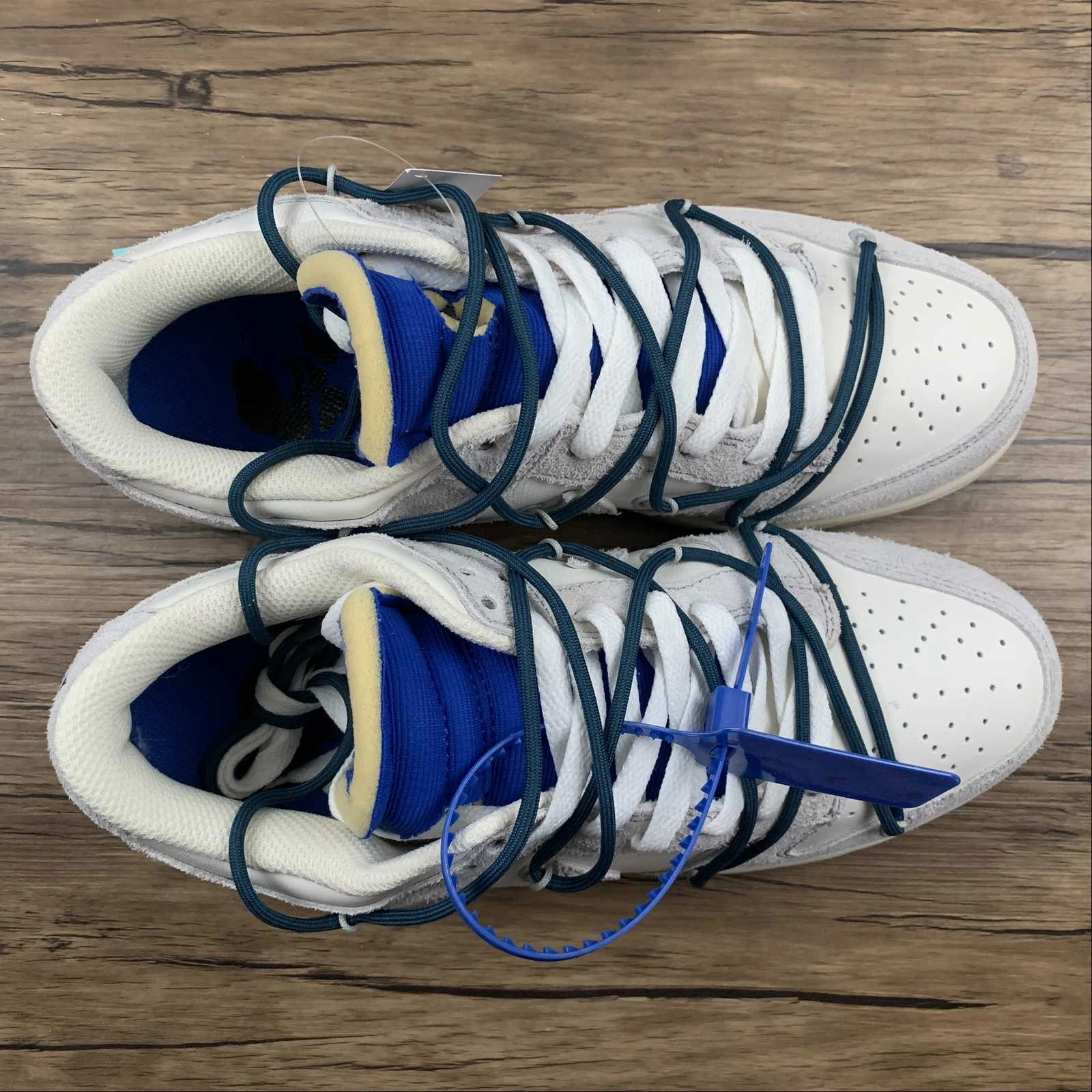 Multi-functional durability Running Comfort Dunk Low X Off-White 'Lote 16 de 50' DJ0950 111