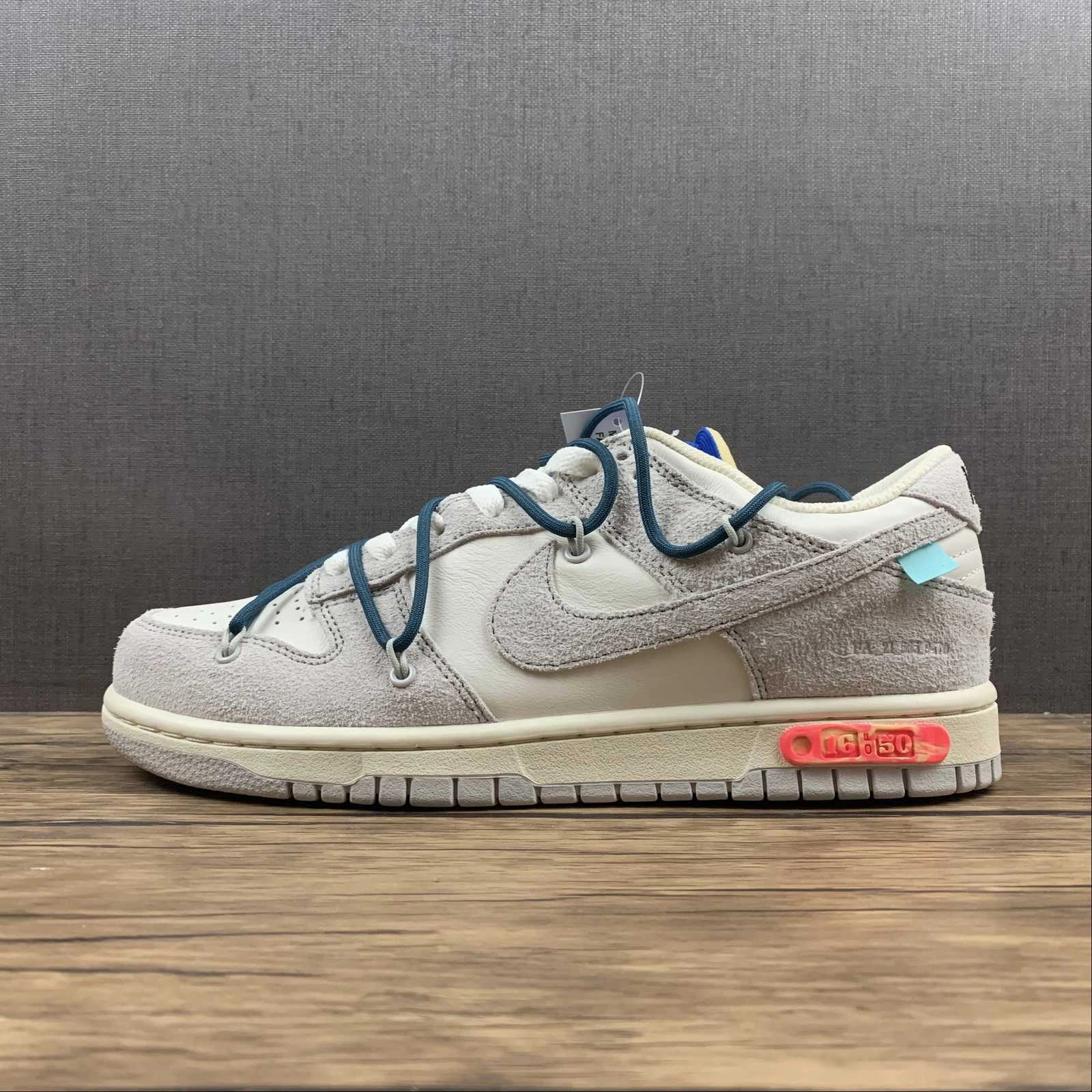 Impact Dispersing Design Dunk Low X Off-White 'Lote 16 de 50' DJ0950 111