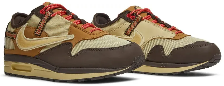 professional quality High Mileage Nike Air Max 1 x Travis Scott Baroque Brown