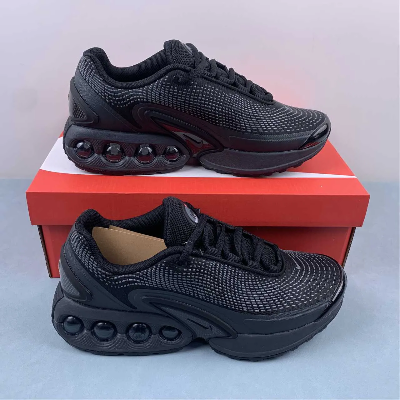 Air Max Dn Volt Black White Cool Gray Pure Platinum DV3337-002 school - run running shoes