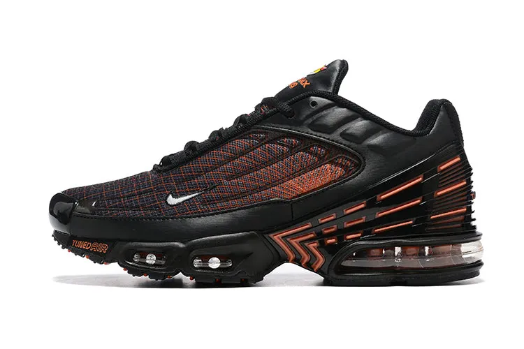 jungle shoes plyometric shoes Air Max Plus 3 Orange Spirograph Black Safety Orange Iron FB3352-001