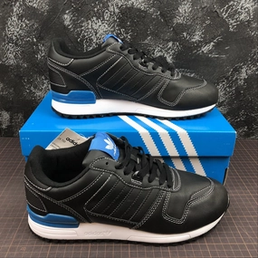 traction - enhanced shoes foam sole shoe trait Adidas ZX700 Black Royal White G68638