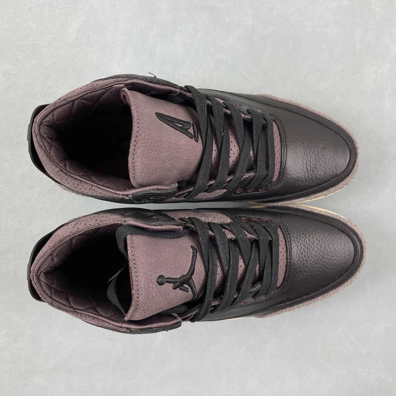 School Jog Freedom Walk A Ma Maniere x Air Jordan 3 Retro Black Flat Pewter Violet Ore FZ4811-001