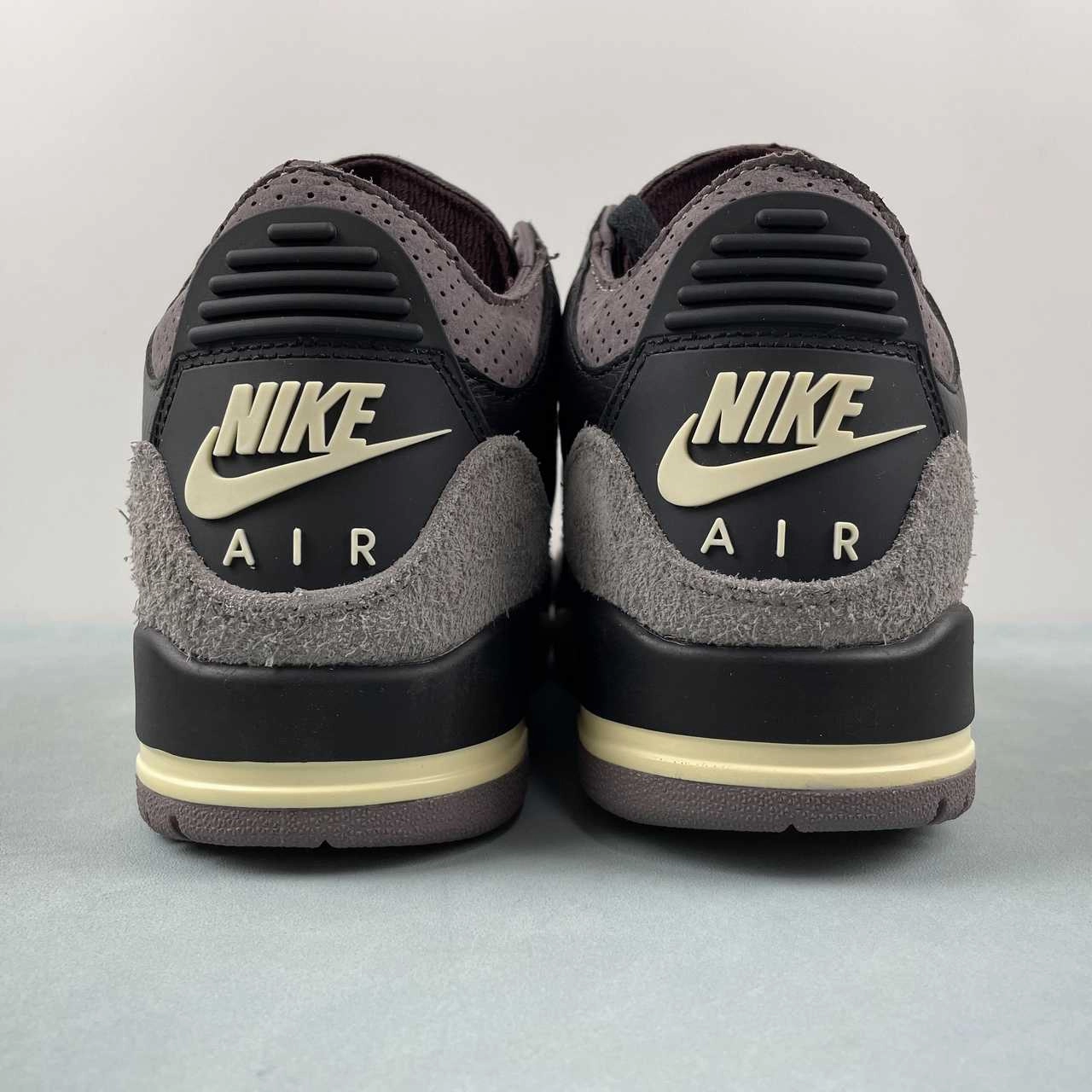 Modern Style Ankle friendly A Ma Maniere x Air Jordan 3 Retro Black Flat Pewter Violet Ore FZ4811-001