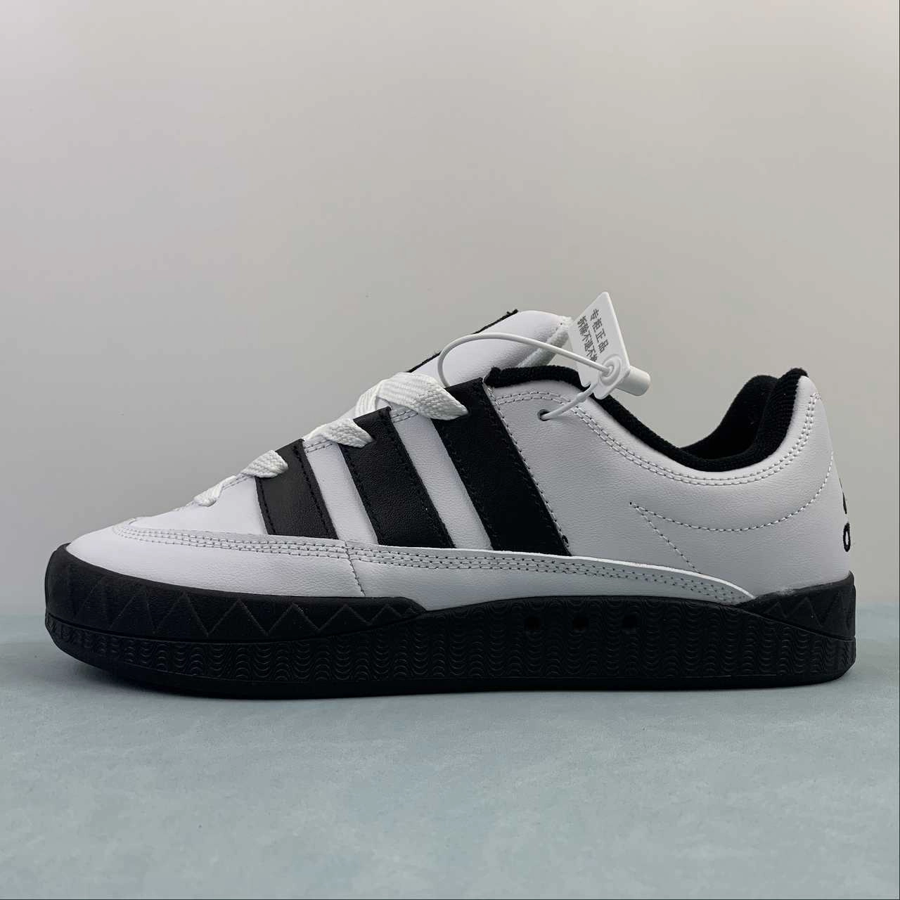 Adidas Atmos x Adimatic Footwear White Core Black ID7717 Molded Midsole