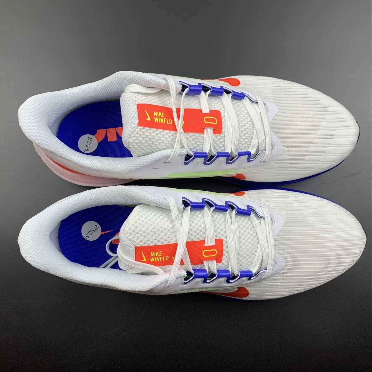 Air Winflo 9 White Bright Crinsom DX3355-100 Running Gear Supportive Build