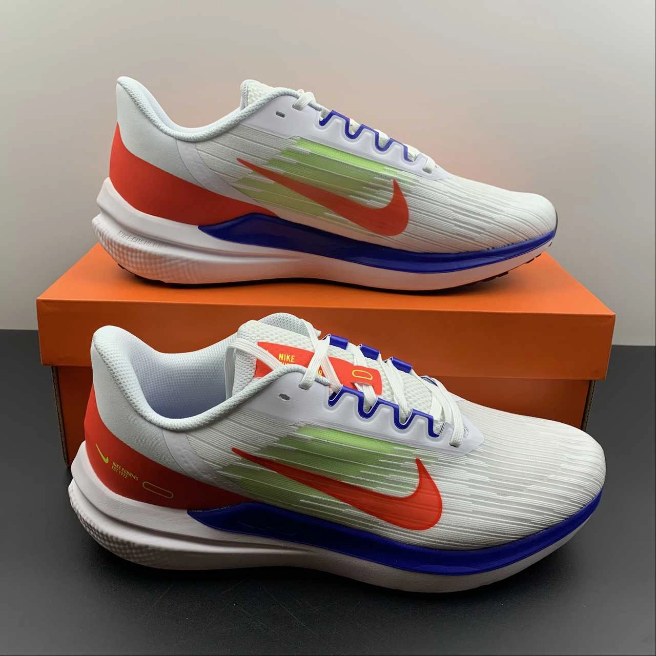 Quick Reaction Air Winflo 9 White Bright Crinsom DX3355-100