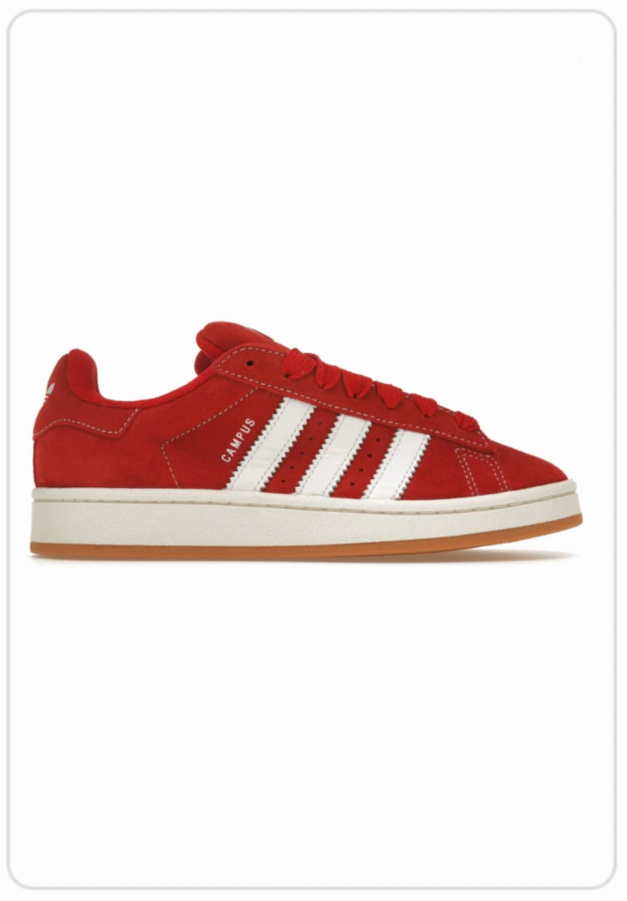 ElasticMaterial Adidas Campus 00s Better Scarlet Cloud White