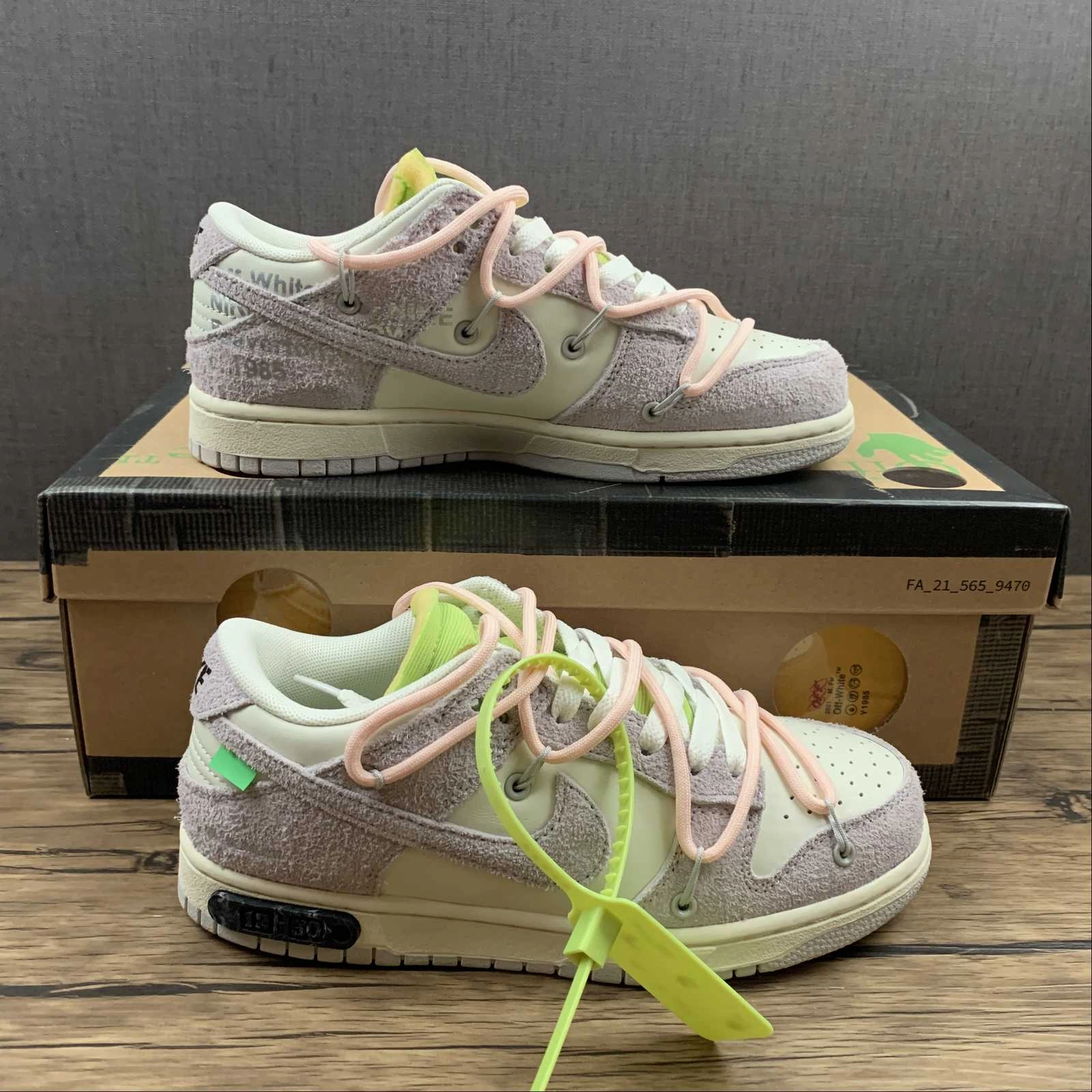 Dunk Low X Off-White 'Lote 12 de 50' DJ0950-100 Everyday