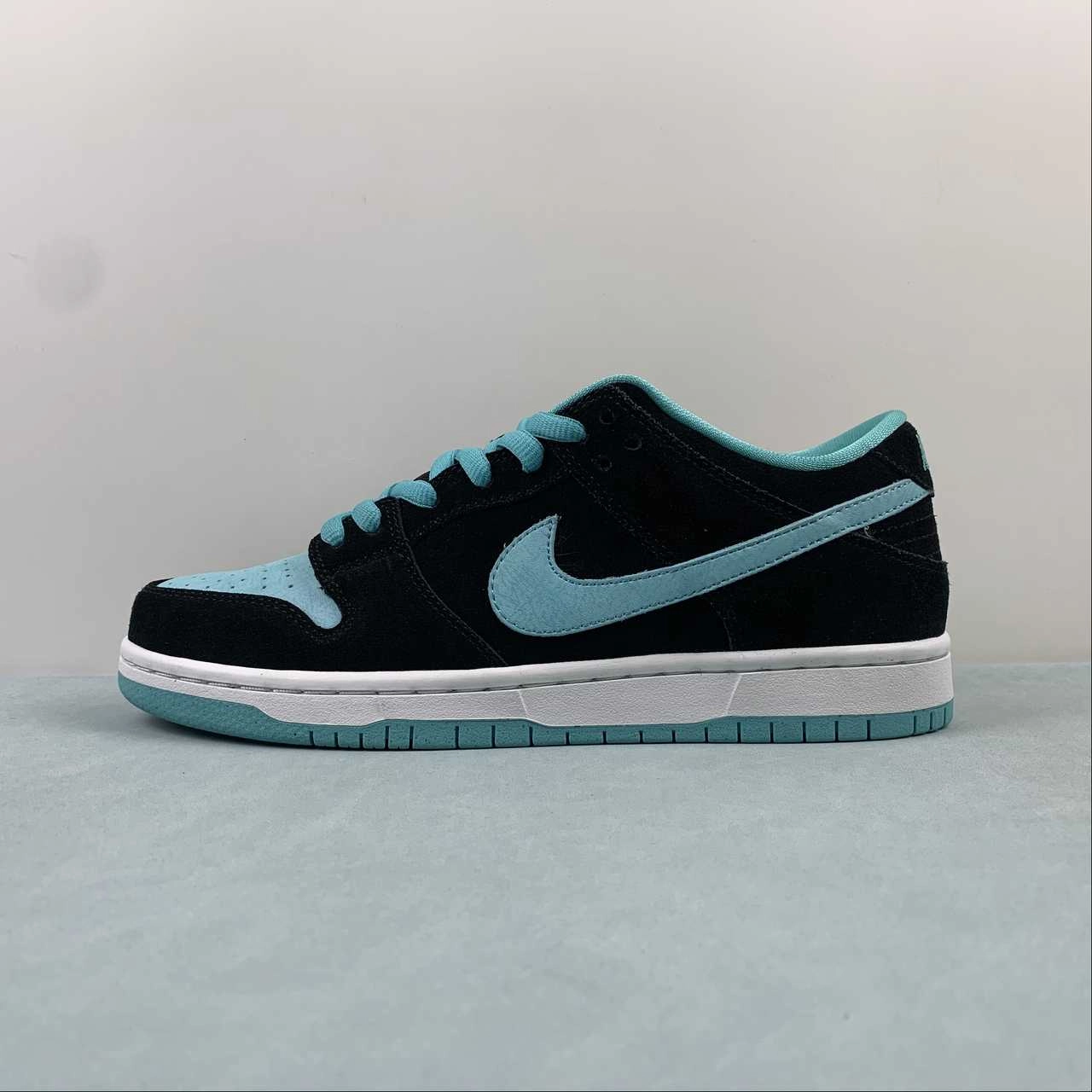 Air Channels Dunk Low Pro Sb Clear Jade Clear White Black Jade 304292-030