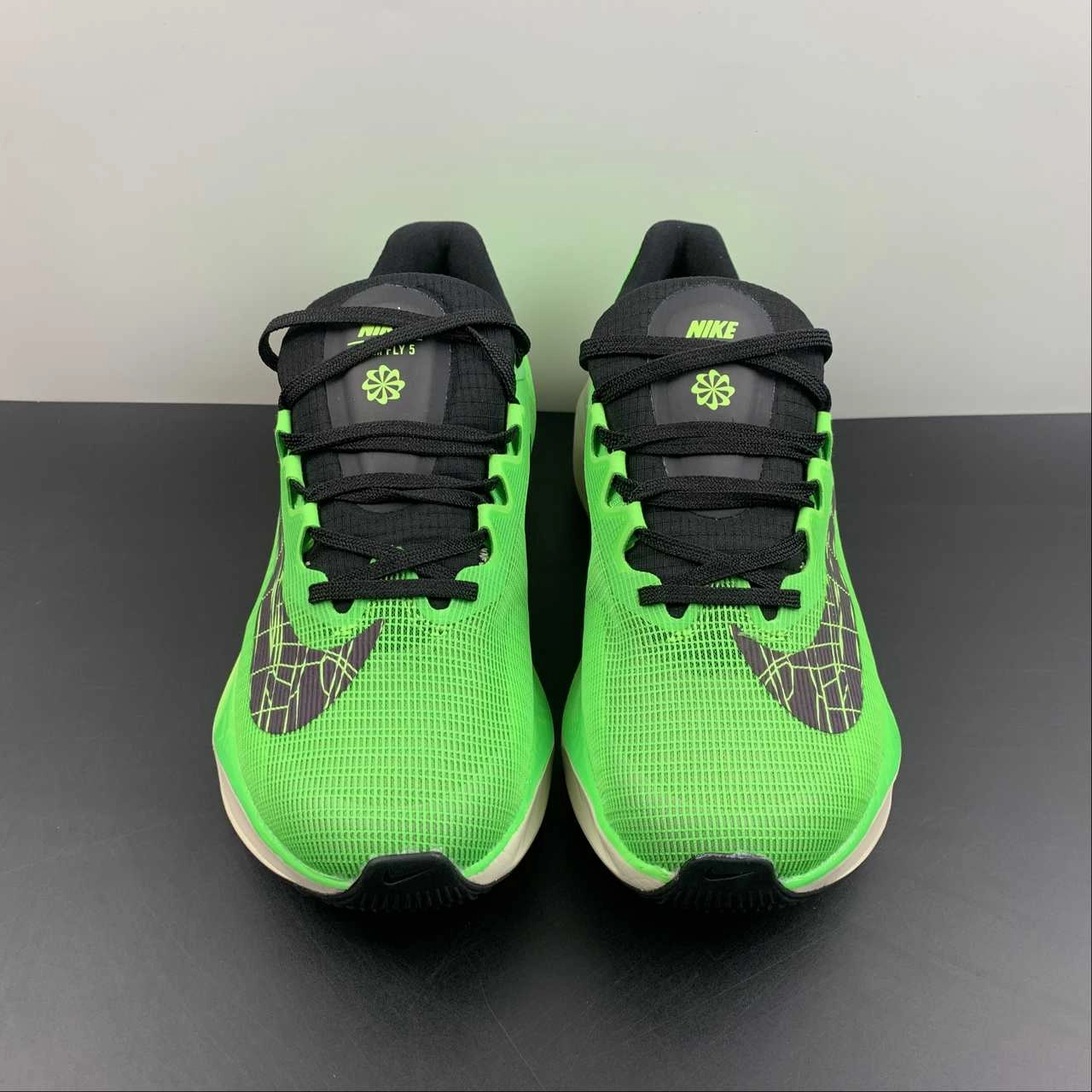 Zoom Fly 5 Ekiden Scream Coconut Milk Green Black DZ4783-304 Mobility Ready All Daywear
