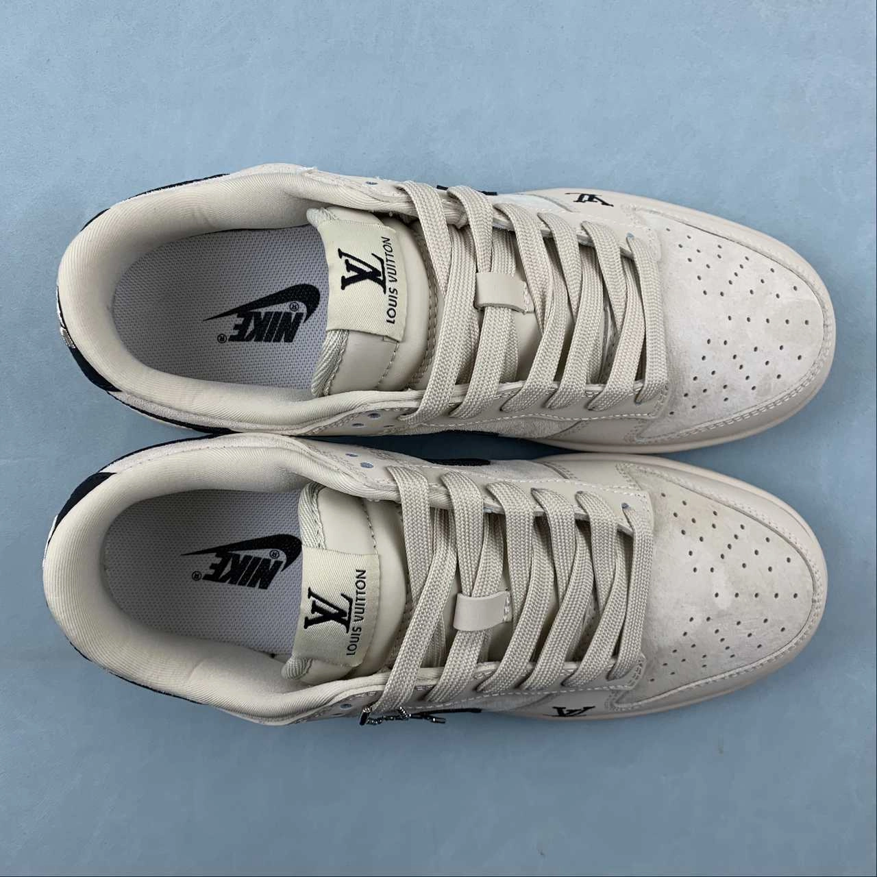 SB Dunk Low LV Gray Black XQ5180-315 Sustainable Sole Construction Impact Diffusing Design