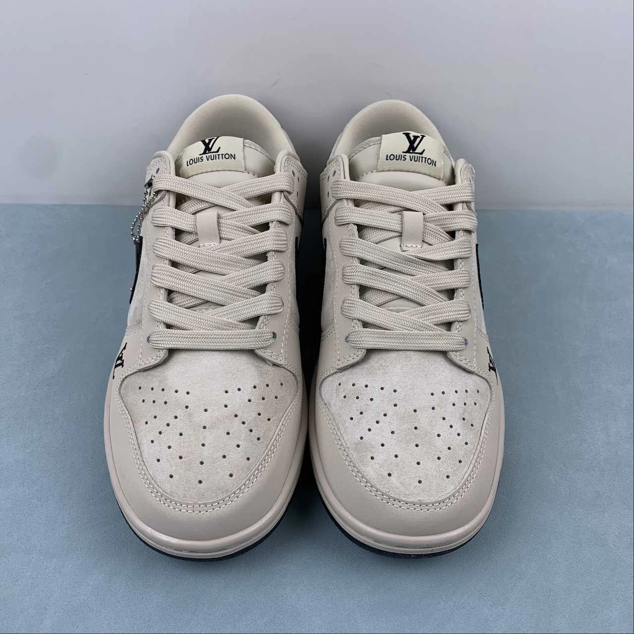 SB Dunk Low LV Gray Black XQ5180-315 Breath Zone High Traction Design