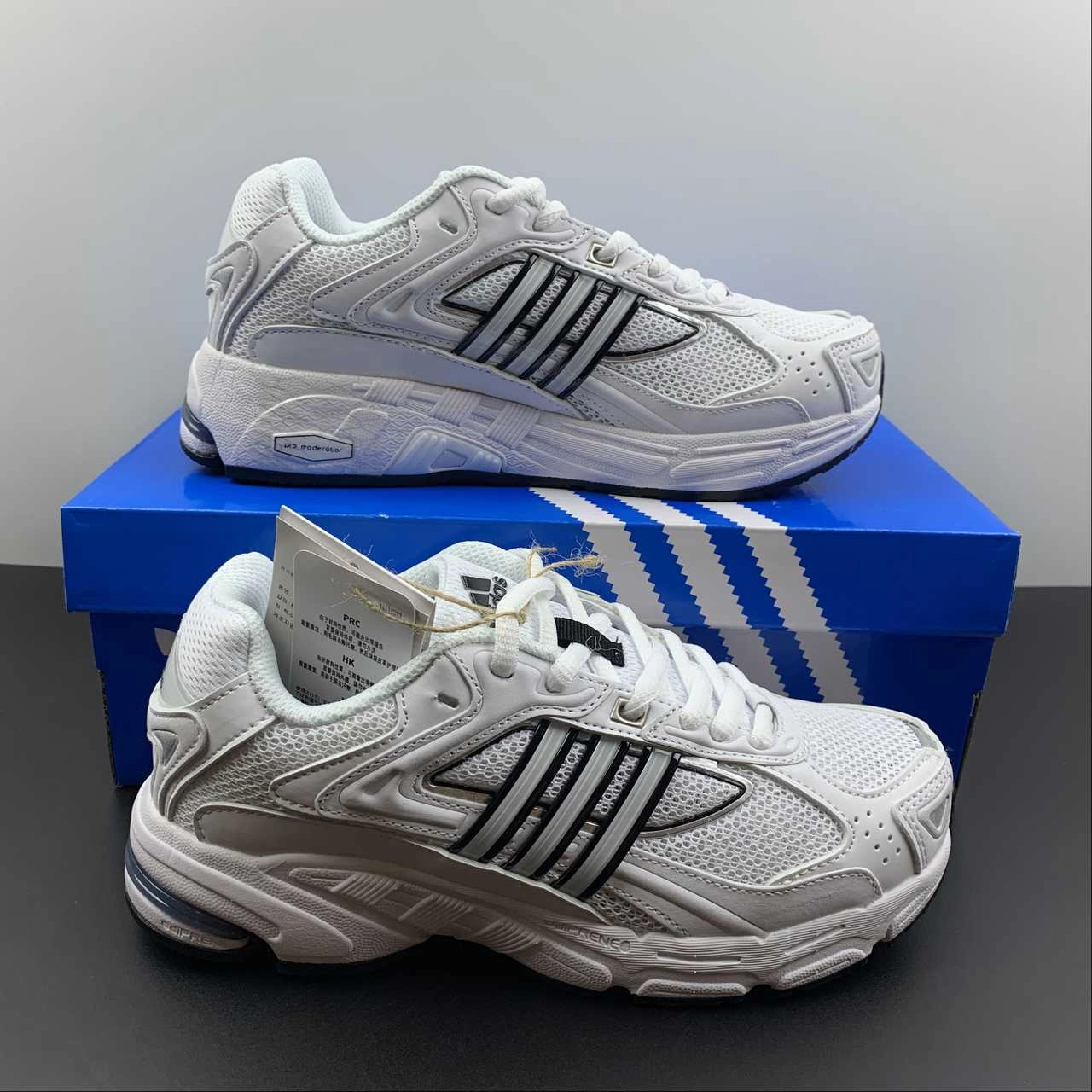 Adidas Response CL White Black White FX6166 closed - toe shoes branded shoes