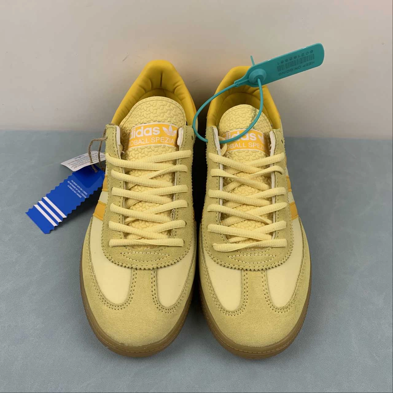 Adidas Handball Spezial Almost Yellow Bold Gold Easy Yellow GY7407 Elderly Extreme Running