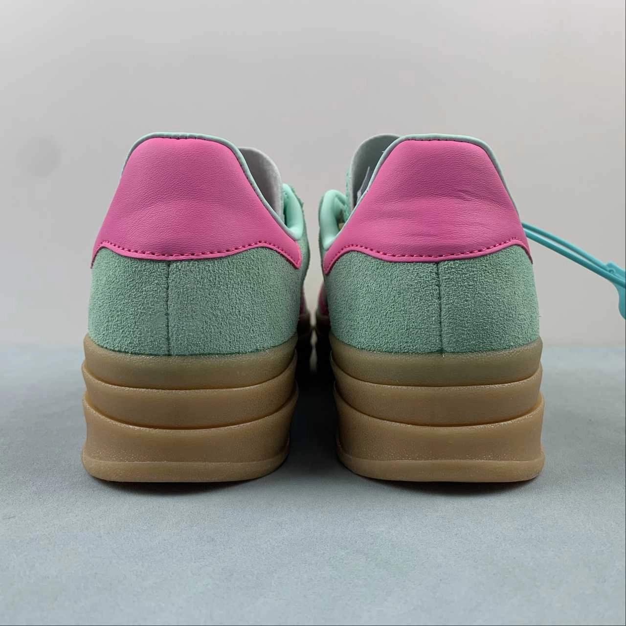 Buckle Detail Relax Use Adidas Gazelle Bold Pulse Mint Screaming Pink Gum M2 H06125