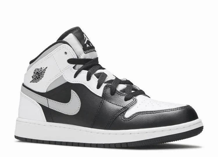 Quick Dry Fabric Air Jordan 1 Mid White Shadow (GS)