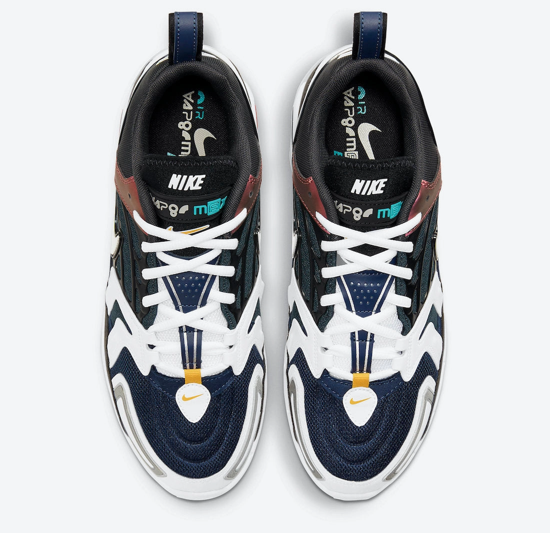 Anti Slip Insole Microfiber Heel Counter Air Vapormax EVO Anthracite Tech Grey White Midnight Navy CT2868-001