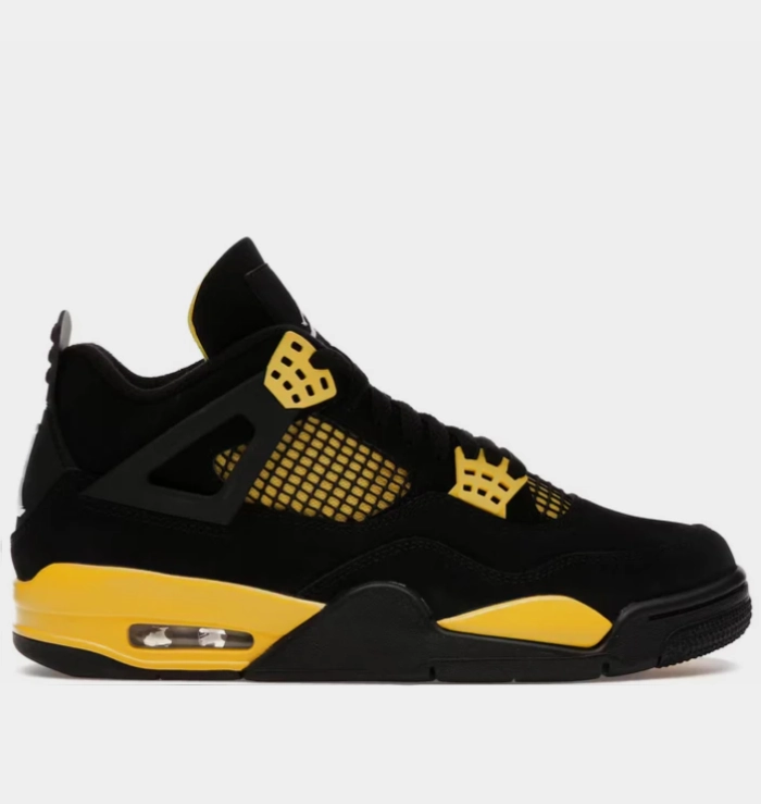 Nike Air Jordan 4 Retro Yellow Thunder Sneaker Technology