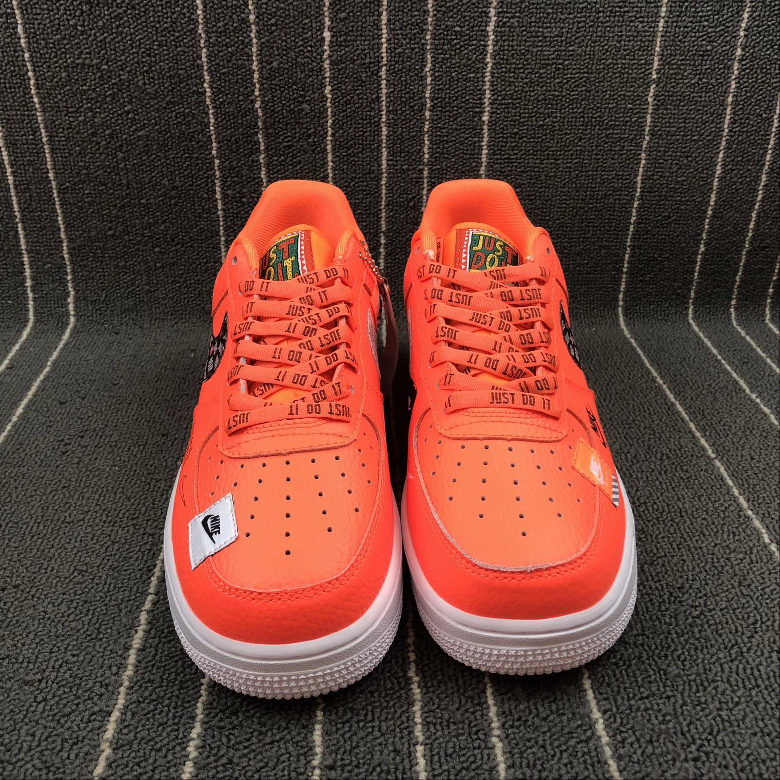 Air Force 1 Low 07 Prm Just Do It Total Orange AR7719-800 Event Step