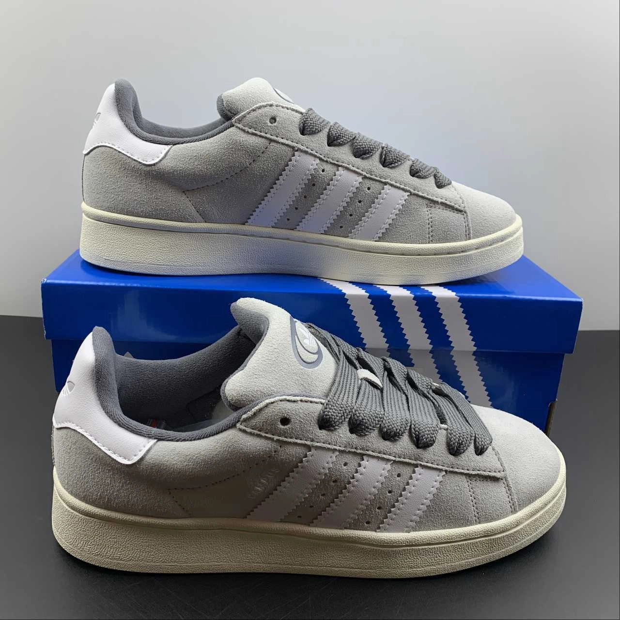 outfit pairing Barefoot feel Adidas Campus 00s Grey One Crystal White-Grey GY9472