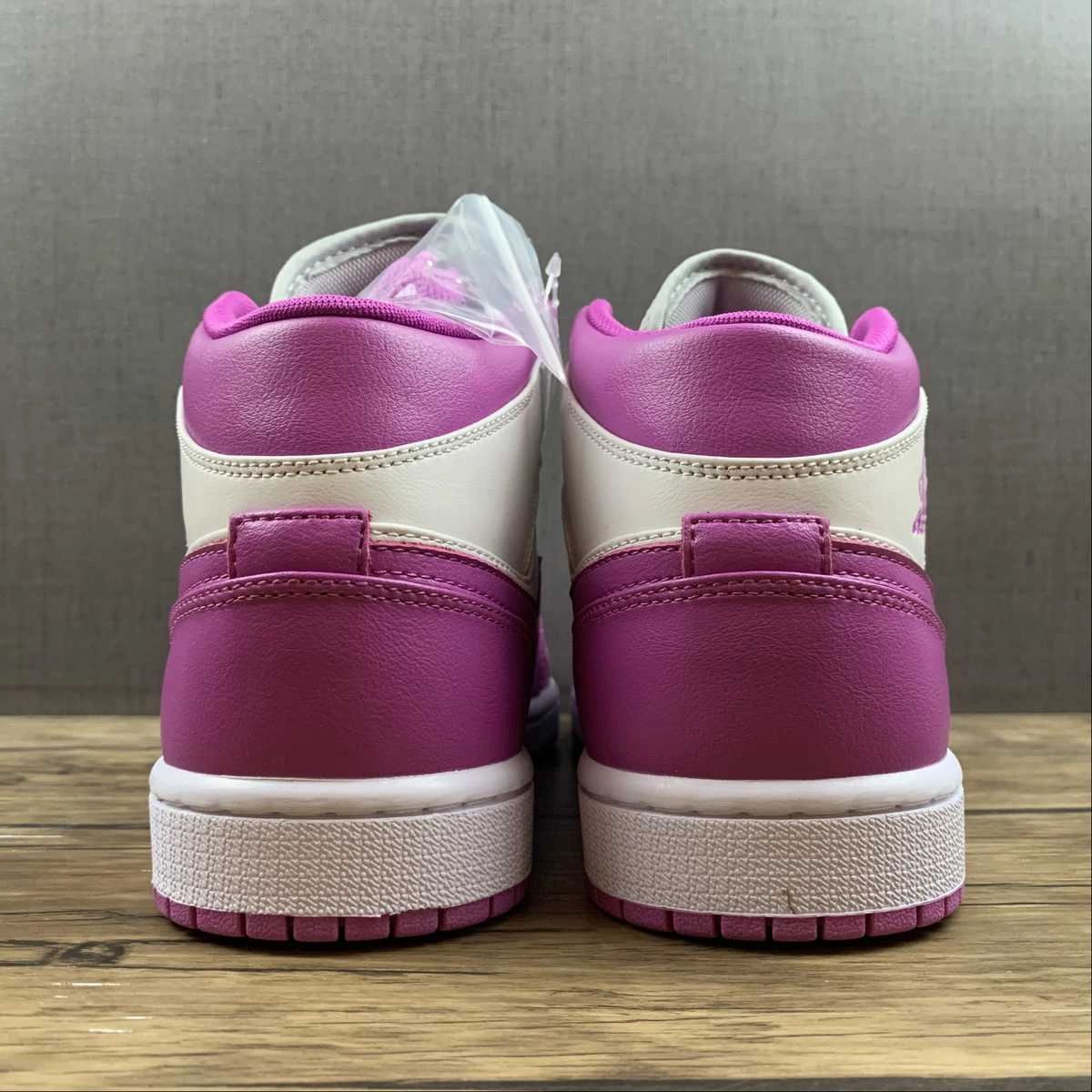 Air Jordan 1 Mid Purple Gray Basic Neutral