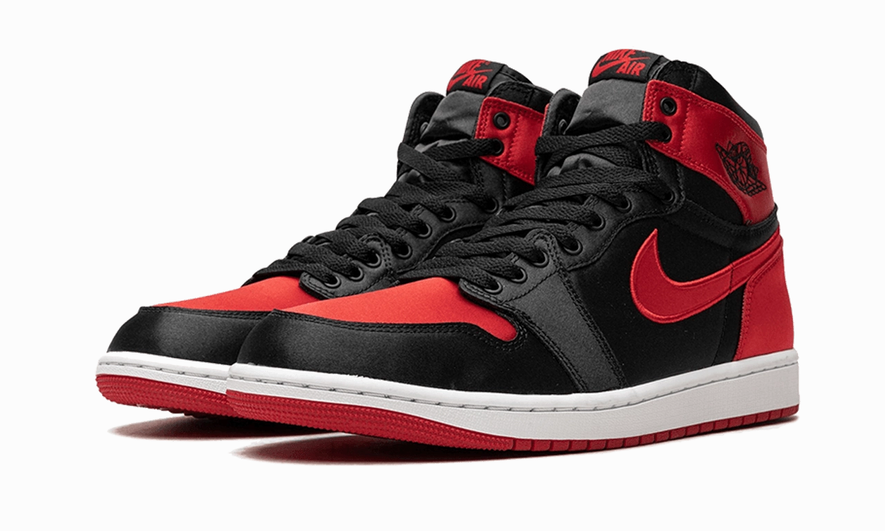 Flexible Rubber Sole Air Jordan 1 Retro High OG Satin Bred