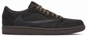 Bonded Seamless JORDAN 1 LOW X TRAVIS SCOTT 'VELVET BROWN'