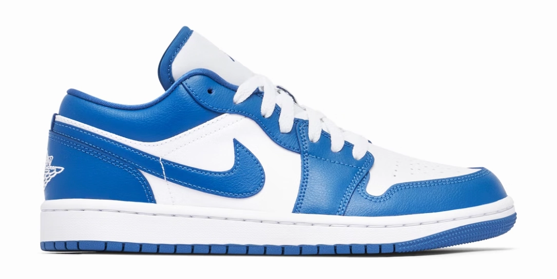 Odor Control Fabric jordan 1 low (w) marina blue