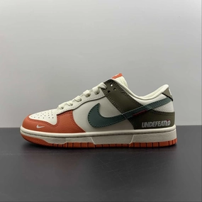 Easy Fit Slim Edge SB Dunk Low Beige Orange Green FC1688-500