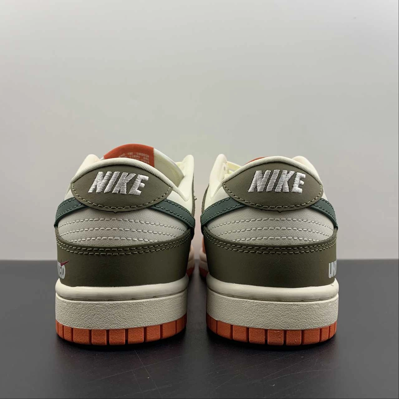 Retro-inspired SB Dunk Low Beige Orange Green FC1688-500