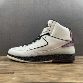 High Quality Style Neutral Off White x Air Jordan 2 Retro SP White Dark Purple Black DJ4375-160