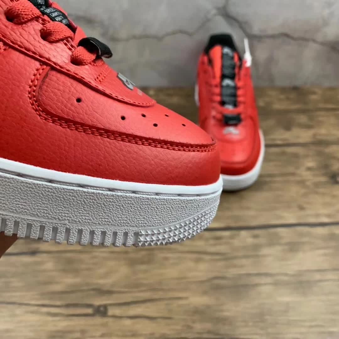 Relax Mood Summer Pick Air Force 1 07 LV8 Double Air Red Black White CJ1379 600