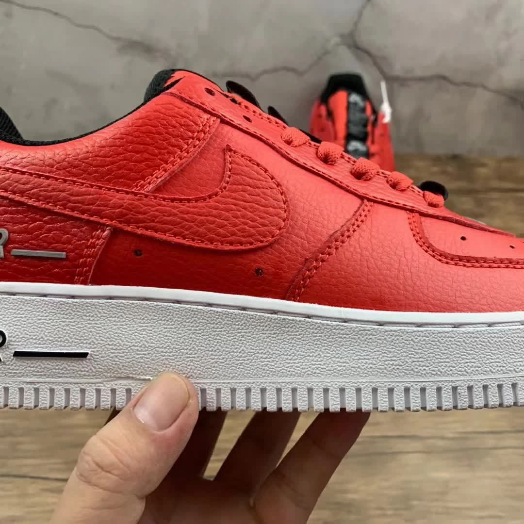 Air Force 1 07 LV8 Double Air Red Black White CJ1379 600 Countryside Walk