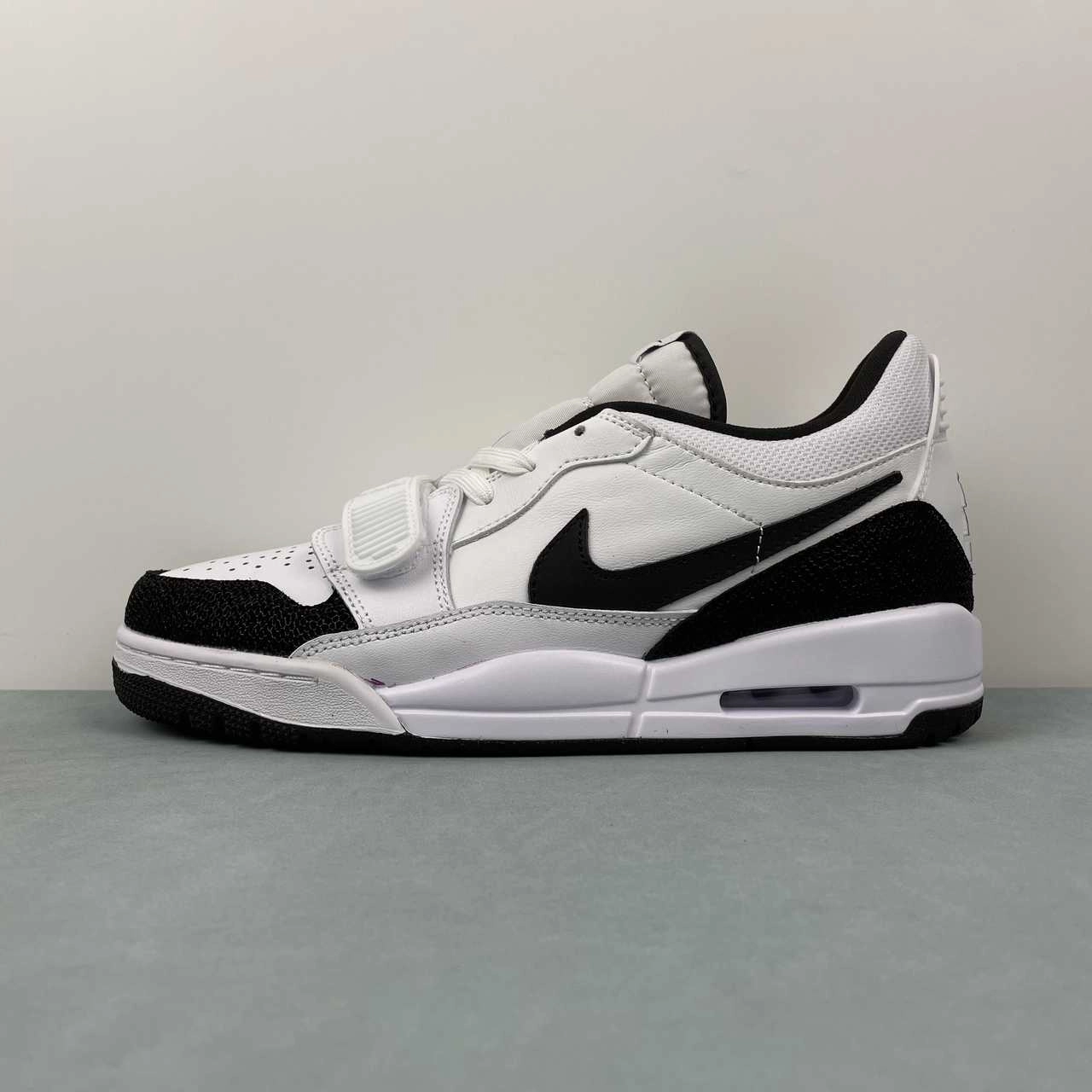 Air Jordan Legacy 312 Low Panda White Sail Black FQ7827-110 Comfortable Elastic Straps