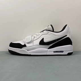 Air Jordan Legacy 312 Low Panda White Sail Black FQ7827-110 Comfortable Elastic Straps